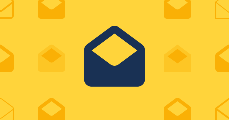 Envelope Classic Solid Icon Font Awesome - Elegant Ocean Background - 4K