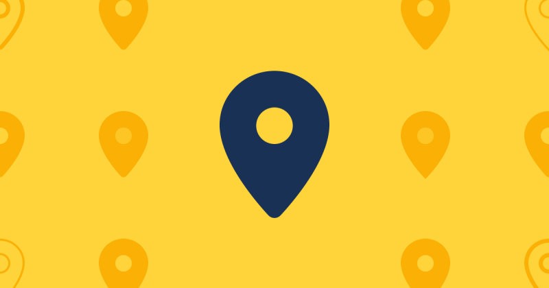 Location Dot Classic Solid Icon Font Awesome - Minimal Illustration Collection - Desktop Quality
