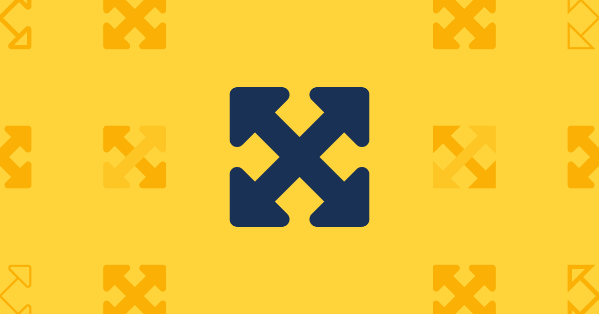 Maximize Classic Solid Icon | Font Awesome