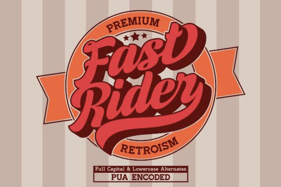 Fast Rider Font