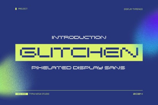 free Glitchen Font