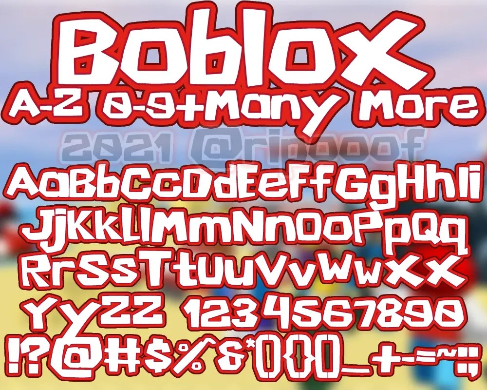 Roblox Font In Logo FREE Download FontSwan Roblox Classic Font.webp