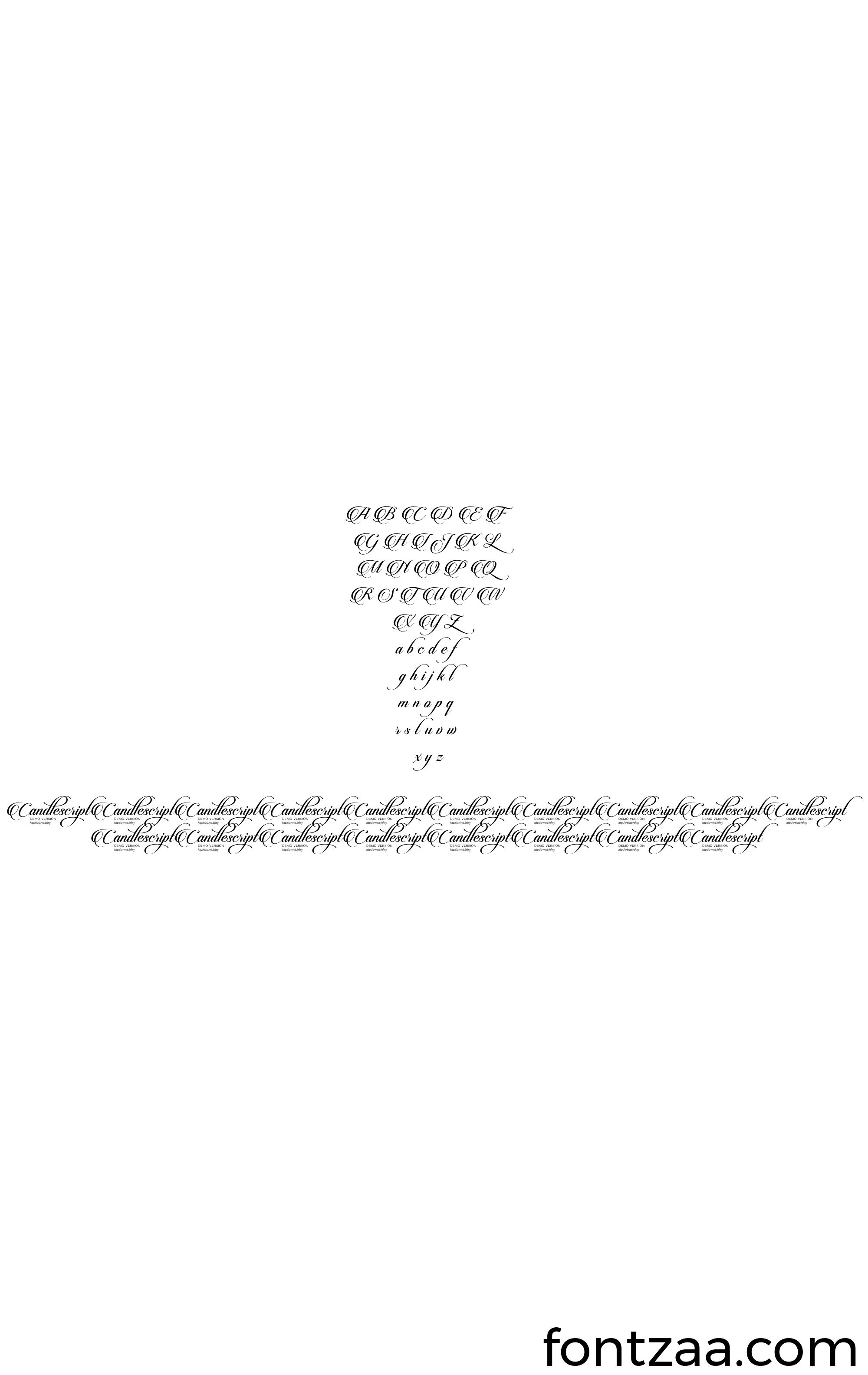 Candlescript Font