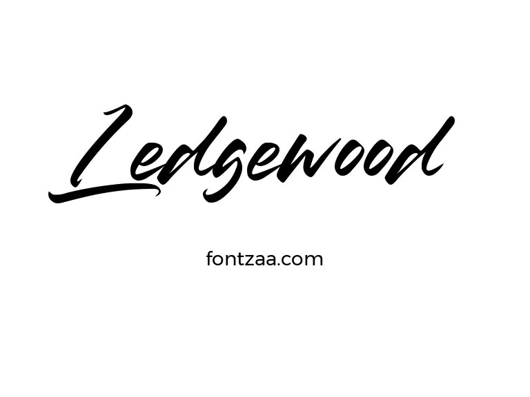 Ledgewood Font Free Download