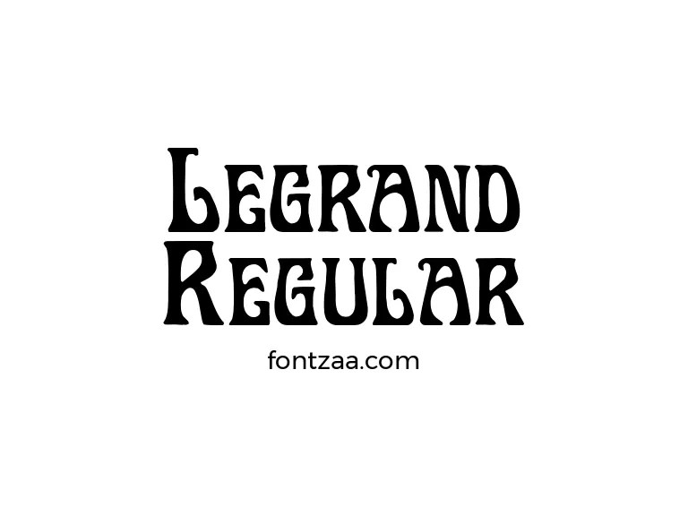 Legrand Regular Font Free Download