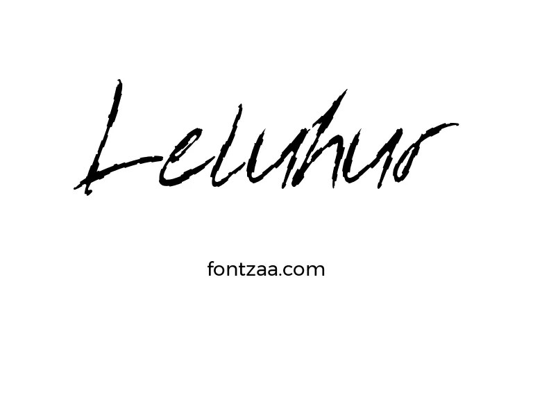 Leluhur Font Free Download