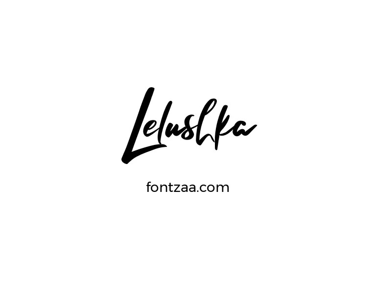 Lelushka Font Free Download