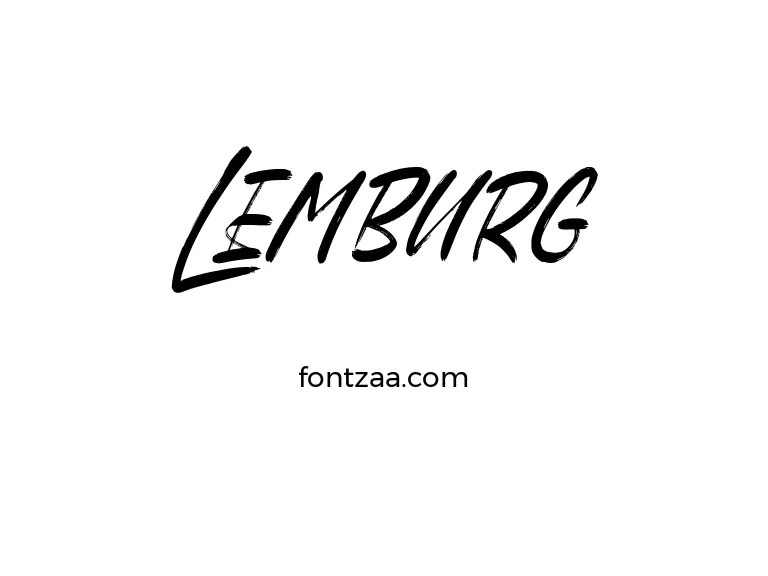 Lemburg Font Free Download