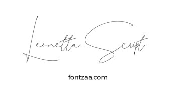 Leonetta Script Font Free Download