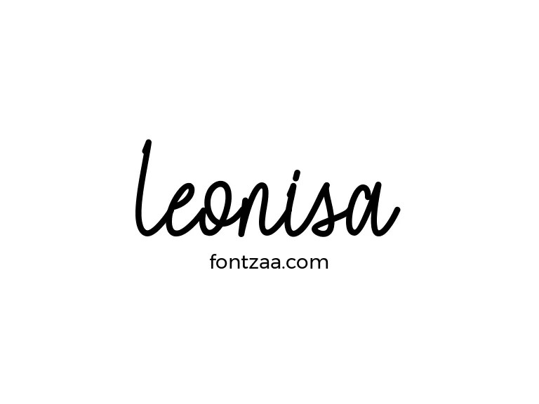 Leonisa Font Free Download