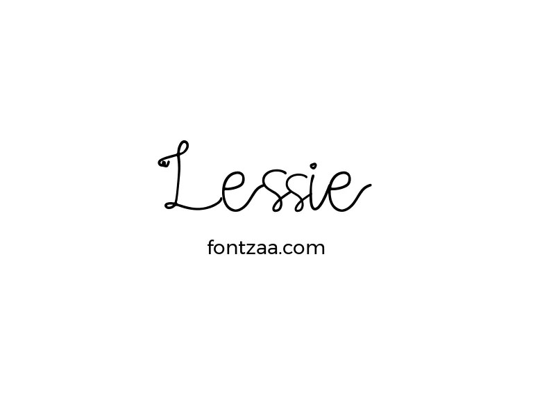 Lessie Font Free Download