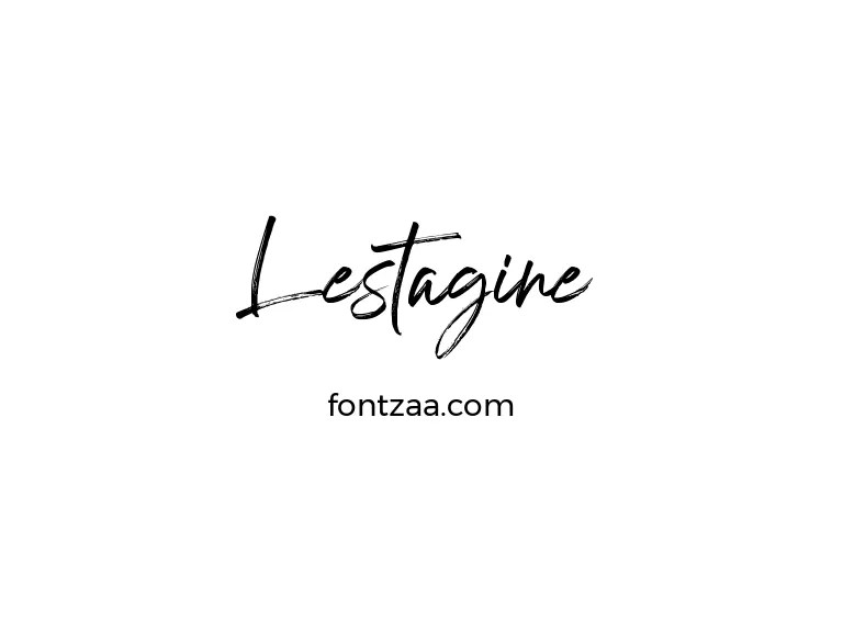 Lestagine Font Free Download