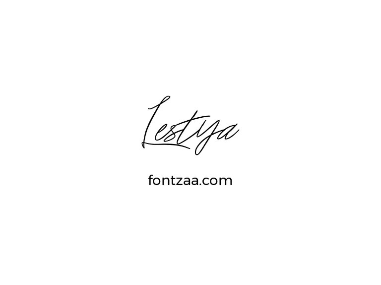 Lestya Font Free Download