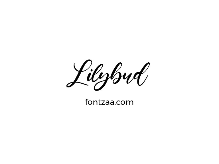 Lilybud Font Free Download