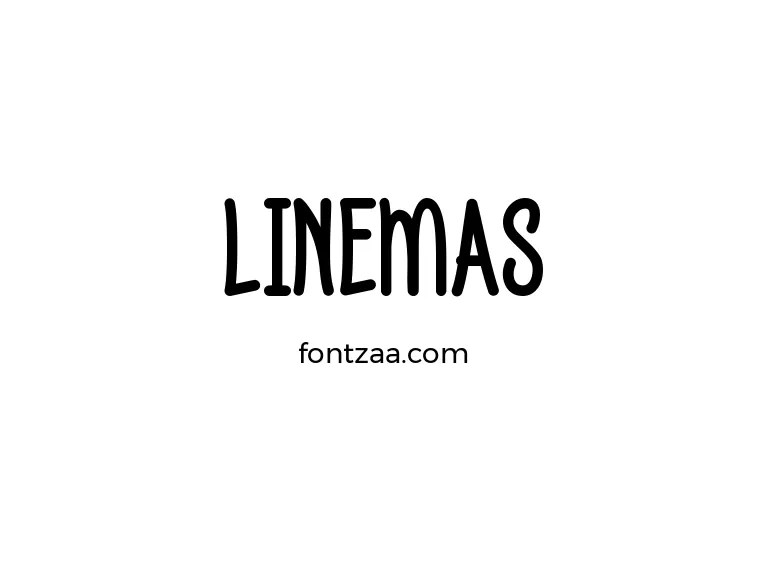 LINEMAS Font Free Download