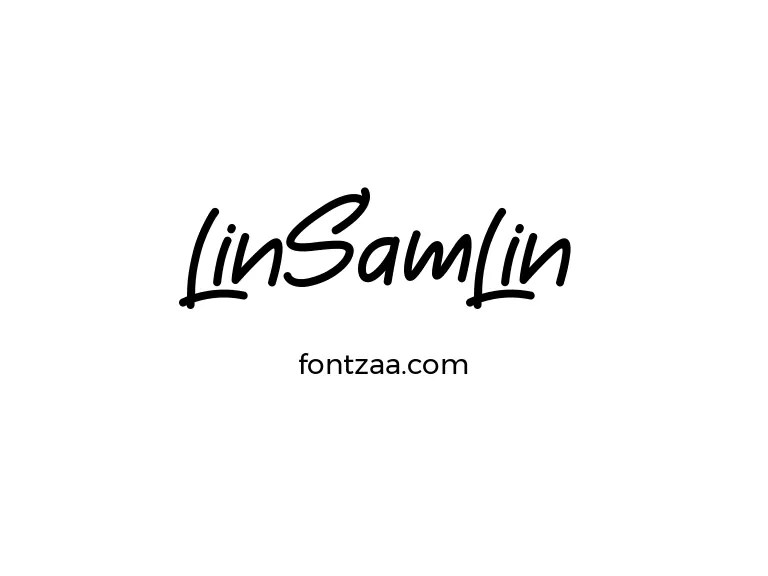 LinSamLin Font Free Download