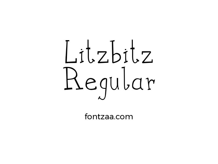 Litzbitz Regular Font Free Download