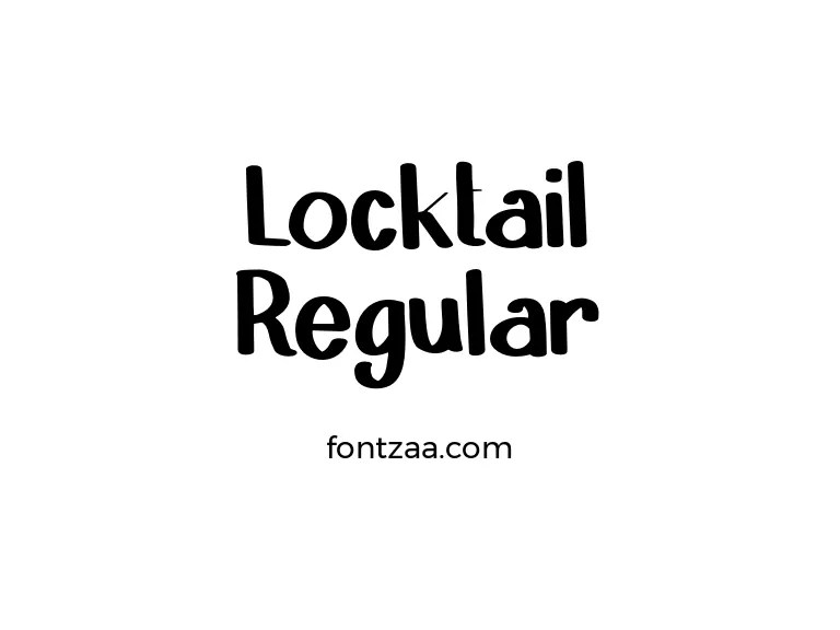 Locktail Regular Font Free Download