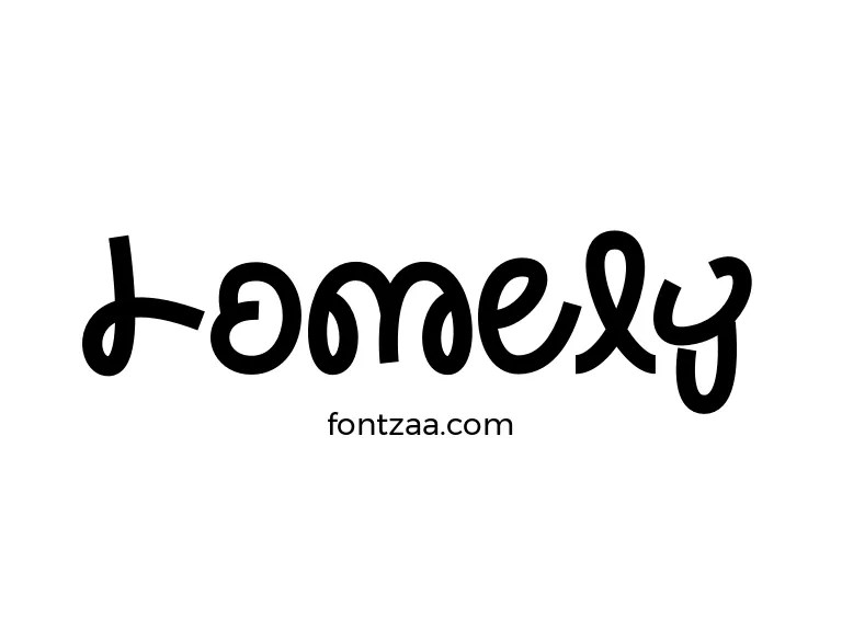 Lomely Font Free Download