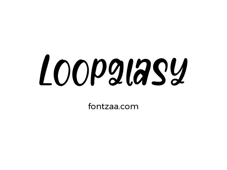 Loopglasy Font Free Download