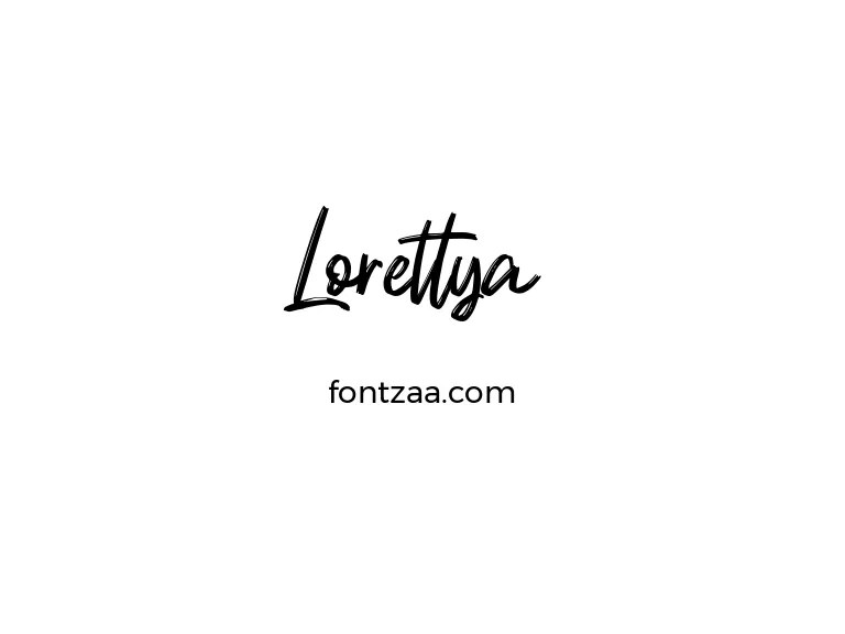 Lorettya Font Free Download