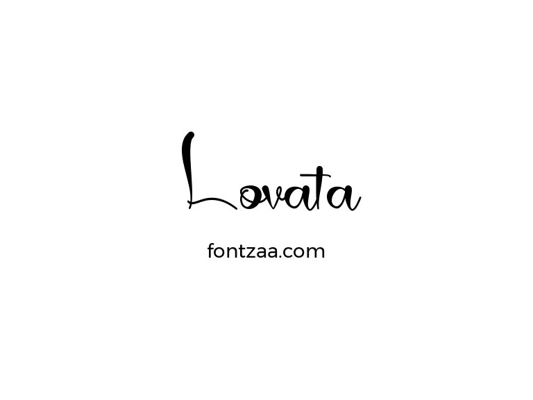 Lovata Font Free Download