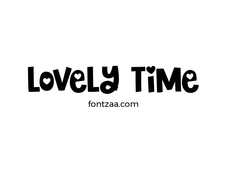 Lovely Time Font Free Download