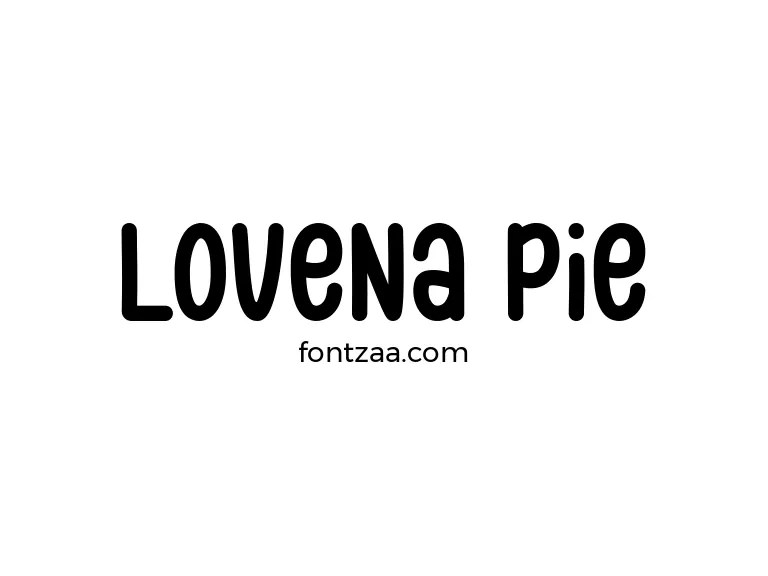 Lovena Pie Font Free Download