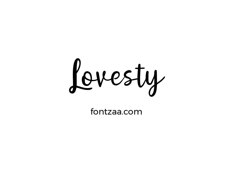 Lovesty Font Free Download