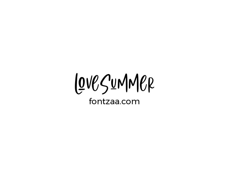 LoveSummer Font Free Download