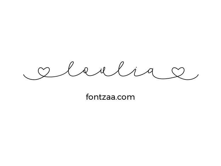 Lovlia Font Free Download