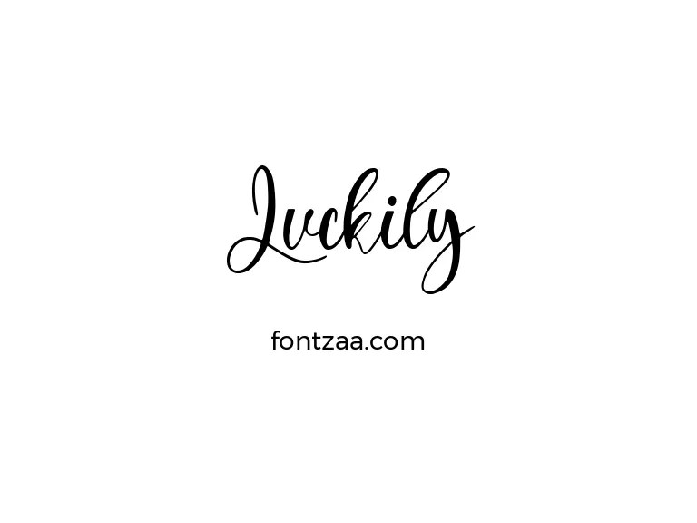 Luckily Font Free Download