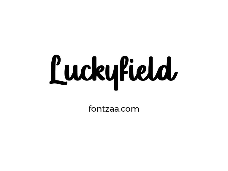 Luckyfield Font Free Download