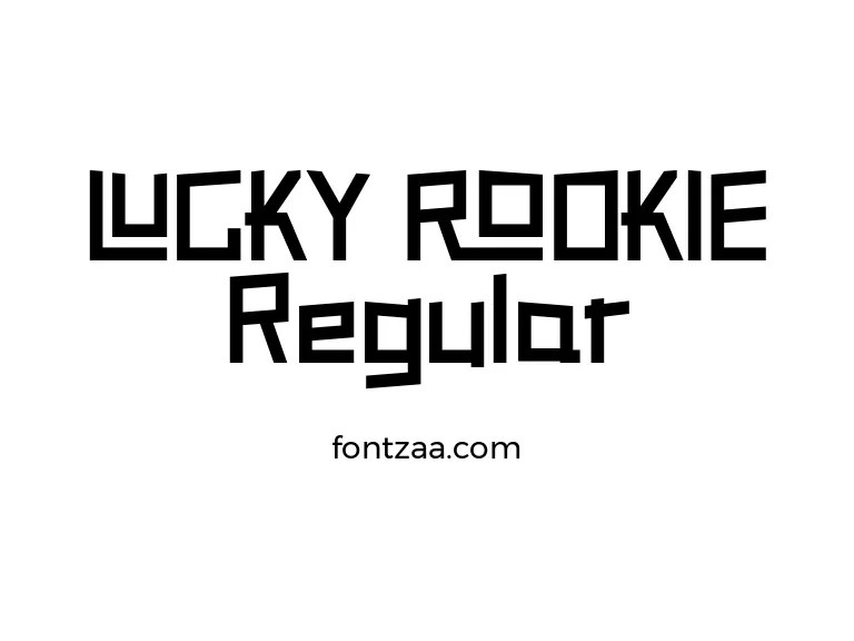LuckyRookie Regular Font Free Download