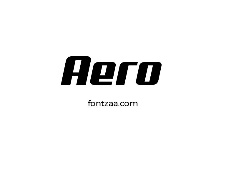 Aero Font Free Download