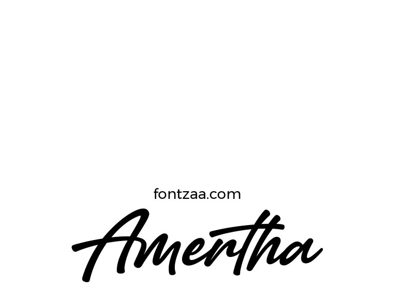 Amertha Font Free Download