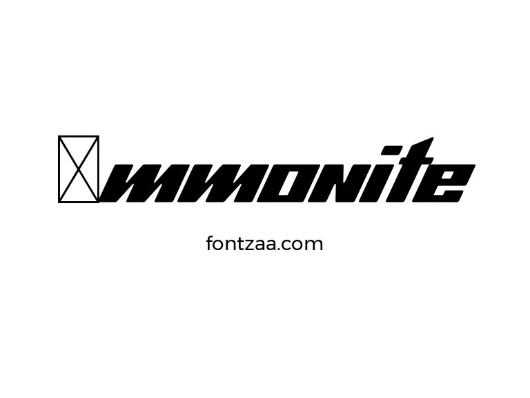 Ammonite Font Free Download