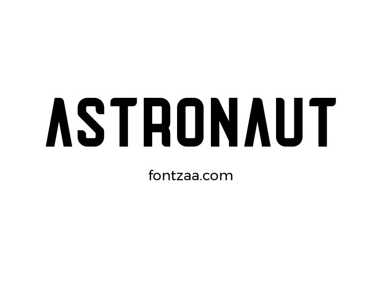 Astronaut Font Free Download