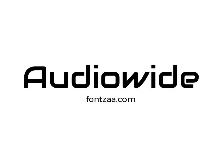 Audiowide Font Free Download
