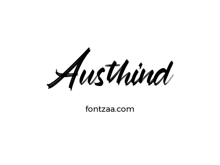 Austhind Font Free Download