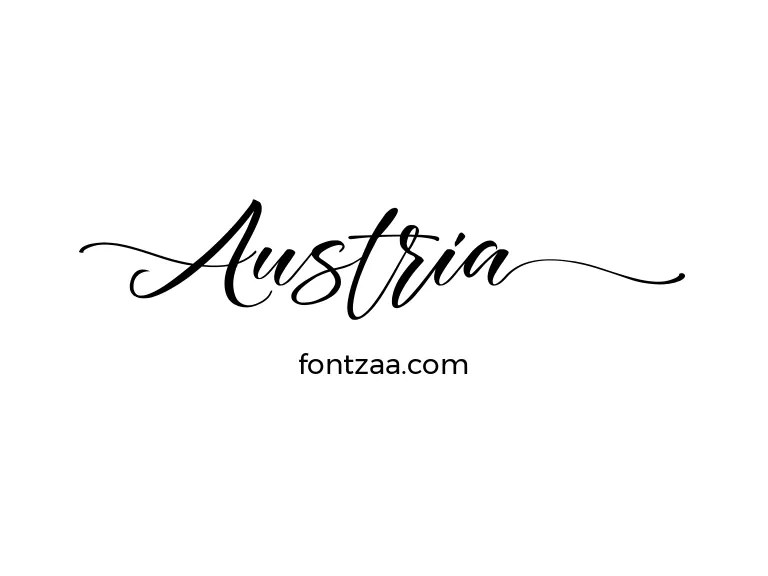Austria Font Free Download