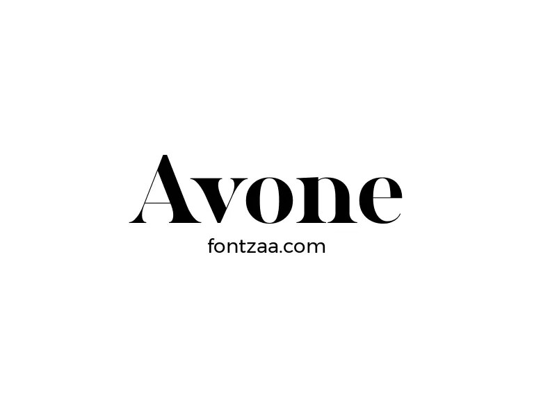 Avone Font Free Download