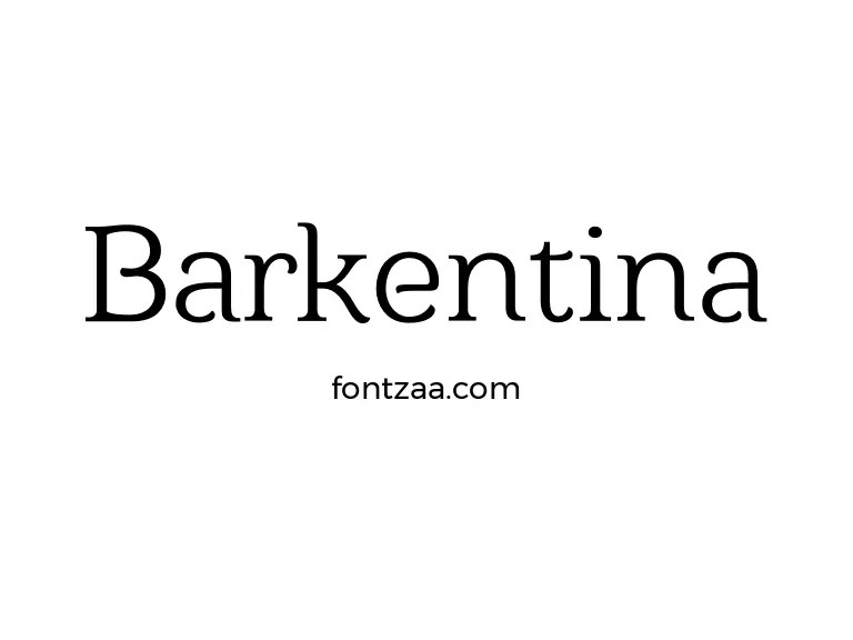 Barkentina Font Free Download