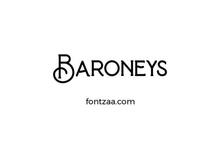 Baroneys Font Free Download