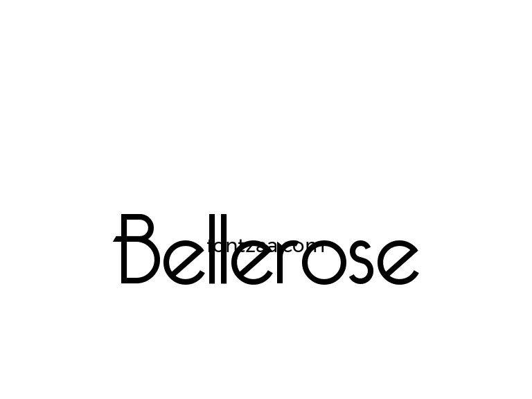 Bellerose Font Free Download