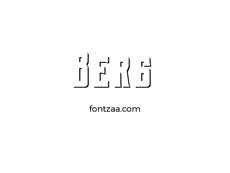 Berg Font Free Download