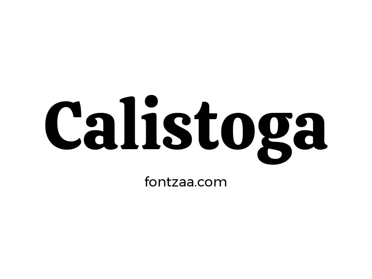 Calistoga Font Free Download