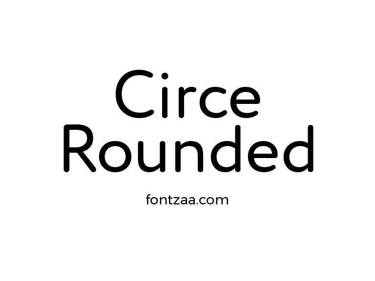 Circe Rounded Font Free Download