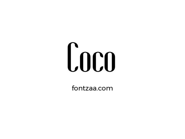 Coco Font Free Download