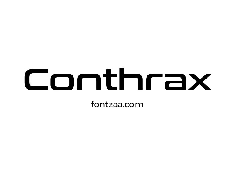 Conthrax Font Free Download